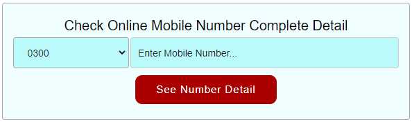 SIM Owner Name by Mobile Number in Pakistan Online 2022