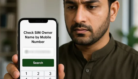 Sim Owner Name by Mobile Number in Pakistan – How to Check Online in 2025