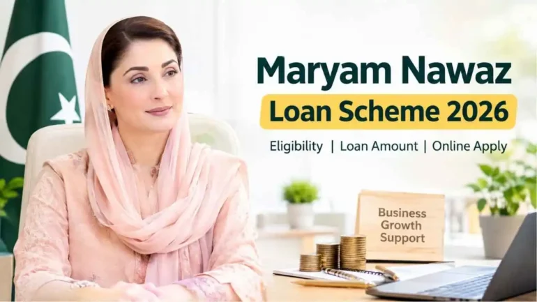 Maryam Nawaz Loan Scheme 2026 with eligibility, loan amount, and online application information for Punjab residents.