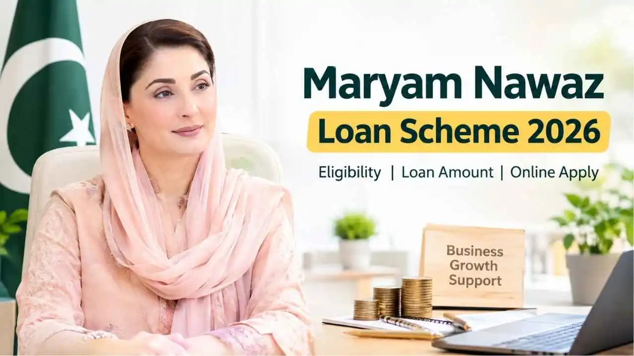 Maryam Nawaz Loan Scheme 2026 with eligibility, loan amount, and online application information for Punjab residents.