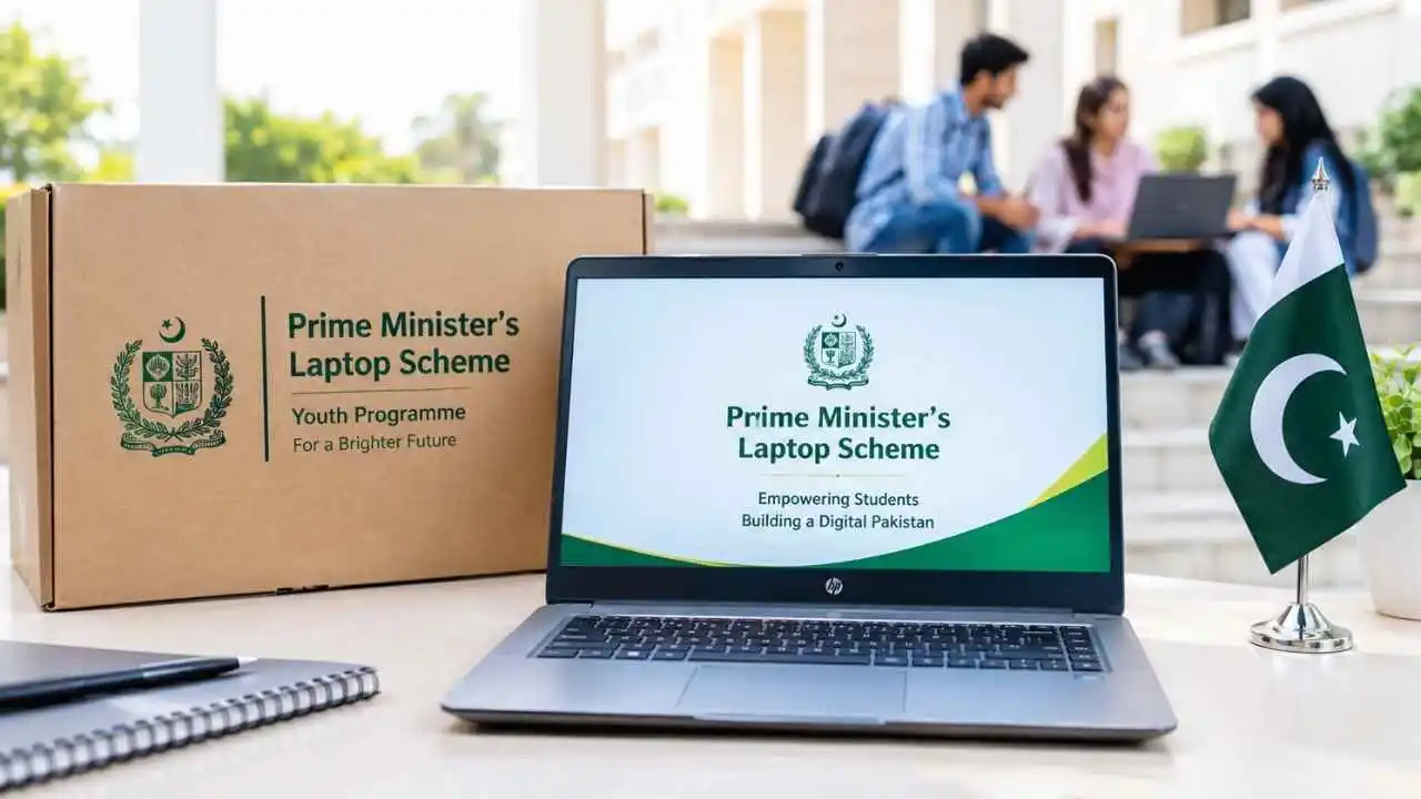 Prime Minister’s Laptop Scheme 2026 laptop distribution for eligible university students in Pakistan