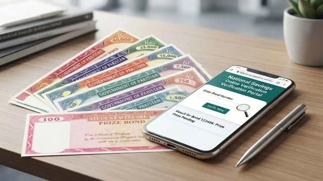 Prize bond check online in Pakistan - prize bond numbers and draw results