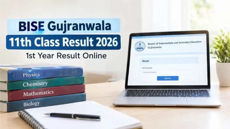 BISE Gujranwala Board 11th Class Result 2026 – 1st Year Result Online