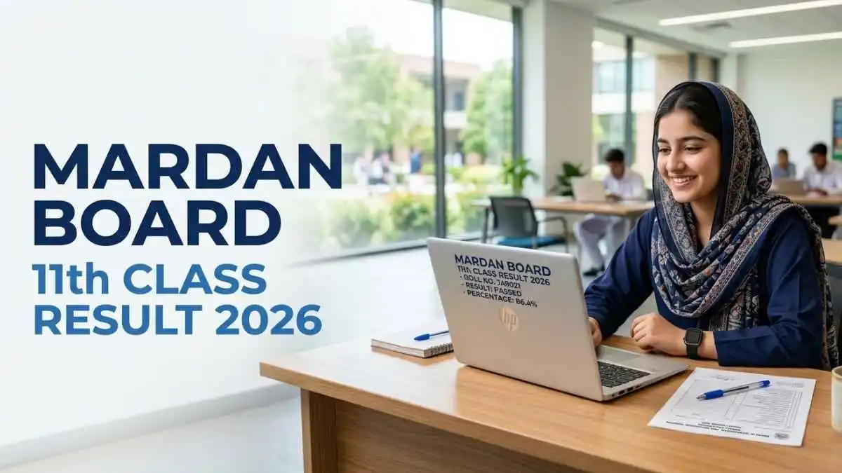 Mardan Board 1st Year Result 2026 – BISE Peshawar 11th Class Result and Marks