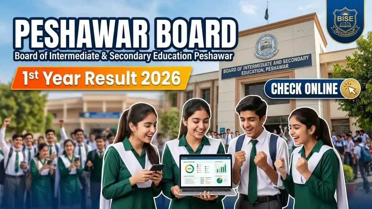 Peshawar Board 1st Year Result 2026 – BISE Peshawar 11th Class Result and Marks